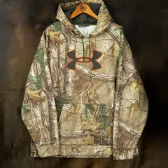 2XL UNDER ARMOUR(アンダーアーマー) リアルツリー フーディー パーカー MT ー 1381