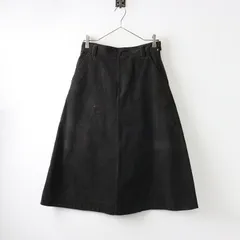 2023AW エムエイチエル MHL マーガレットハウエル MARGARET HOWELL DRY COTTON NEEDLECORD コーデュロイ スカート 2【2400014247725】