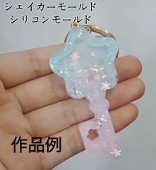 星鍵シリコンモールド　レジン　シャカシャカ　シェイカーモールド