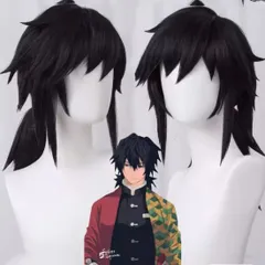 2025年最新】冨岡義勇 コスプレ ウィッグの人気アイテム - メルカリ