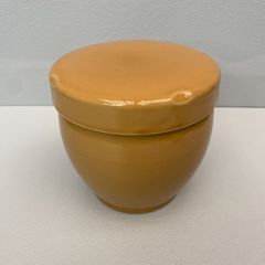 かめ壺　焼酎　保存容器　壺　蓋付き(小)