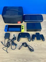 ☆【通電確認済】NintendoSwitch HAC-001(-01) 本体 グレー カバー コントローラー ケース付 【ゲーム機本体】【2】