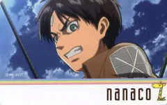 【中古】キャラカード C.エレン・イェーガー nanacoカード 「進撃の巨人」 セブンイレブンフェア2015 くじ引きキャンペーン 当選品