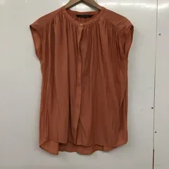 YECCA VECCA イェッカヴェッカ シャツ、ブラウス 半袖 7A32L0A0900 サテンギャザーブラウスのサムネイル