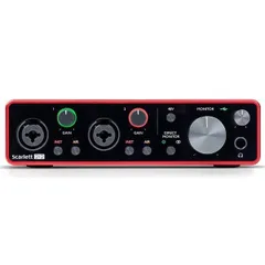 2024年最新】focusrite scarlett 2i2 オーディオインターフェイス