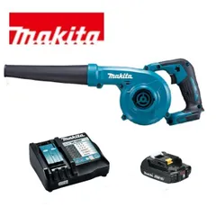 当店だけ！バッテリー充電器も1年保証! マキタ 18V ブロワ 最新モデル 軽量バッテリー 急速充電器付き フルセット UB182後継機 当店オリジナルUB185DRF(軽量Ver) makitaのサムネイル