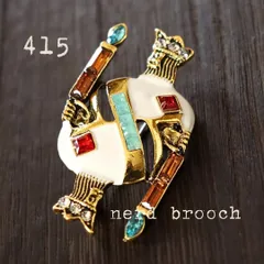 ダイヤのキングブローチ　トランプ アンティーク調 メンズ レトロ カジュアル 新品 男女兼用 ヴィンテージ調 おしゃれ NerD