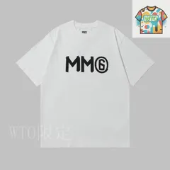 【今日特価】MM6 ミュージックミラー 6 新款短袖 T