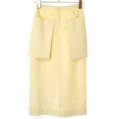 THE ROW ザ ロウ Jenna ウールシルクスリットペンシルスカート AL132  