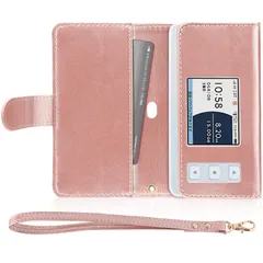 【在庫処分】Speed Wi-Fi Wi-Fi Speed 5G 5G au/UQ au/UQ X11 X11 放熱性 / / 耐衝撃 全面保護 X12 X12 マグネット式 対応 カード収納 ケース モバイルルーター (ローズゴールド) 専用 GUTUKE