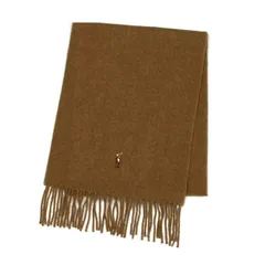 ポロ・ラルフローレン スモールポニーマフラー 6F0200 CAMEL 036
