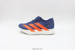 【今日特価】アディダス Adidas ランニングシューズ ブルーオレンジ Blue Orange JR6370