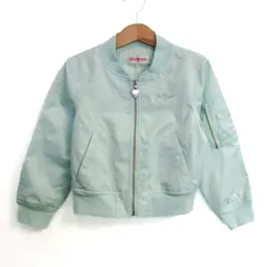 メゾピアノ ブルゾン ジャケット アウター 未使用品 キッズ 女の子用 110サイズ ミントグリーン Mezzo Piano