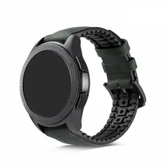 Mi Watch ベルト バンド 交換用 PUレザー調 バンド Sports(クイックリリースバンド）22mm 替えベルト For シャオミMIウォッチ 交換リストバンド(グリーン)