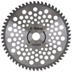 藤原産業 E-Value 山林用 チップソー 230mmx56P 刈払作業 用 チドリ刃で切りクズ排出 スムーズ チップソー 草刈り機 草刈り 草刈機 替刃 刃