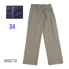 00sメンズストレッチパンツw34股下83㎝ベージュ　ドッカーズ YKKUSA HH00770