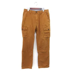 ティンバーランド Timberland 国内正規品 カーゴパンツ ストレート コットン 綿 ジップフライ W33 キャメル /NT33のサムネイル