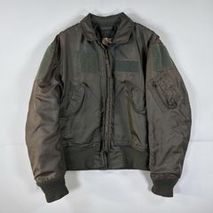 古着 ヴィンテージ ミリタリージャケット CWU 36P フライトジャケット 米軍 実物  オリーブグリーン メンズ