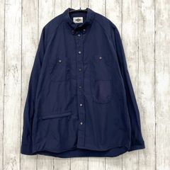 【 MOSODELIA 】モソデリア スリーピングシャツ ネイビー Mサイズ