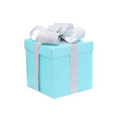 蝶結び付き パッケージ アクセサリー 多用ケース 高級 クリスマス飾り 大型 クリスマスプレゼント 包装箱 箱 ショッピング ラッピング モール ウィンドウ ラッピングボックス レイアウトの小道具 正方形ボックス (30cm ギフトボックス 青)