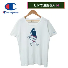 チャンピオン Champion Tシャツ M 60s 小文字 ランタグ 復刻 プリント 袖 ロゴ刺繍 目あり ホワイト 古着 R504