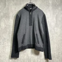 【綺麗】PPFM｜ピーピーエフエム，ハーフジップ，ニットプルオーバー，セーター，ウール，日本製，Y2Kのサムネイル