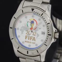【激レア】2002 FIFAワールドカップ 腕時計 限定品　廃盤　電池新品 激レア】2002 FIFAワールドカップ 腕時計 限定品 廃盤 電池新品