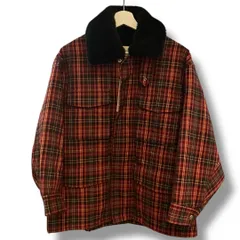 新品 未使用品 タグ付き GU and beautiful people ジーユー ビューティフルピープル チェックボアブルゾン 211-350459 赤 レッド XSサイズ レディース 冬 ゴーゴー古着セントラルパーク店 No.溝久1070