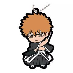 [중고] 열쇠 고리 쿠로사키 이치고 [BLEACH 천년 혈전편 캡슐 고무 마스코트 3]