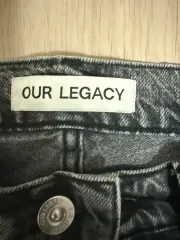 OUR LEGACY ダークグリーン ストレートデニム 30 M OUR LEGACY ダークグリーン ストレートデニム 30 M - メルカリ