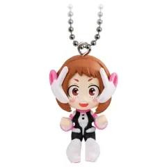 【中古】キーホルダー 麗日お茶子 「僕のヒーローアカデミア スイングフィギュア」