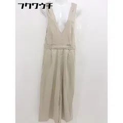 ◇ mysty woman ミスティウーマン サロペット サイズF ベージュ レディース  【1109080004317】のサムネイル