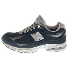 New Balance (ニューバランス) M2002RXD メッシュ切り替スウェードレースアップローカットスニーカー ブラック US10/28cm
