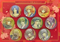 【中古】バッジ・ピンズ(キャラクター) [単品] 集合 特製 蜜月缶バッジ(10個セット) 「PS Vitaソフト 遙かなる時空の中で3 Ultimate その手で運命を変えるBOX/トレジャーBOX」 同梱特典
