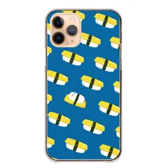 Android One S9 ケース カバー アンドロイドワンS9 スマホケース ハードケース 鮨 寿司 マグロ サーモン エビ ホタテ 玉子焼き すしネタ 面白い かわいい 透明 カラー10