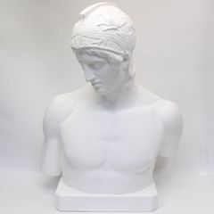 石膏像　マルス　胸像　デッサン　インテリア 石膏像 マルス があらわれた。 ｜ OCHABI artgym|美術学校が作っ