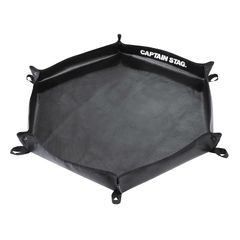 キャプテンスタッグ(CAPTAIN STAG) 焚き火台シート ヘキサ 焚き火シート 耐熱温度700℃ グラスファイバー 六角形 ブラック UG-3313