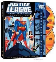 [중고] 수입 애니메이션 DVD JUSTICE LEAGUE:UNLIMITED SEASON TWO [수입반]