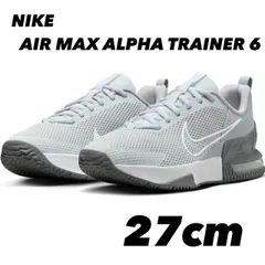 NIKE AIR MAX ALPHA TRAINER 6 ナイキ エアマックス アルファ トレーナー 6 COOL GREY/WHITE-WOLF FQ1833 002 27cm