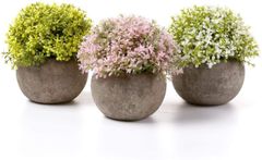 フェイクグリーン 人工観葉植物 造花 3点セット