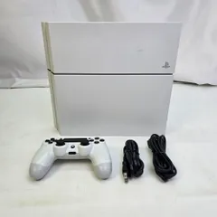 01w-3839 〇  SONY PS4 PlayStation4 ホワイト CUH-1200A 500GB 箱なし 完動品  【中古品】