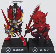 【中古】トレーディングフィギュア モモタロスイマジン＆仮面ライダー電王 ライナーフォーム DEFORME-X -俺たち参上-(2体セット) 「一番くじ 仮面ライダーリバイス with レジェンド仮面ライダー」 E賞
