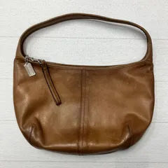 ◼︎ COACH コーチ ハーフムーン　9227 三日月型 ハンド　ワンショルダー 肩掛け　レディース　ブラウン