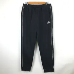 【古着】 adidas アディダス スウェットパンツ ワンポイント刺繍 ブラック系 メンズL 【中古】 n060371のサムネイル