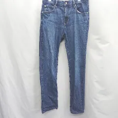 ◇ UNIQLO jeans ストレートジーンズ サイズ11 インディゴブルー メンズ E  【1406180109493】