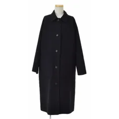 HARE リバーシブルフェイクレザー/ウールロングコート ブラック S HARE（ハレ）の「フェイクレザーキリカエロングコート(HARE