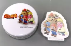 【中古】ノート・メモ帳 集合 ブリキ缶＆ダイカット付箋メモ 「Switchソフト スーパーマリオRPG」 GEO購入特典のサムネイル