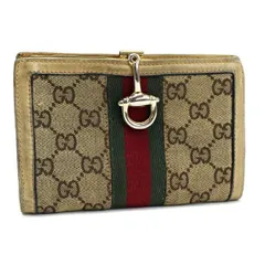 GGキャンバス グッチ 財布 GUCCI 二つ折り財布 レディース