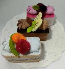 フェルト de プチケーキ②