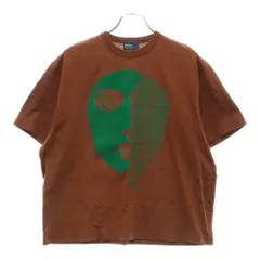 kolor (カラー) 24AW Graphic Print Tee フロント グラフィックプリント クルーネック半袖Tシャツ 24WCL-T09207-B ブラウン レディースのサムネイル